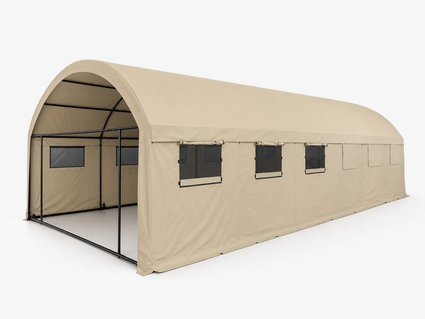 Arc-Roof Straight-Wall Shelter — alternate product reference view
