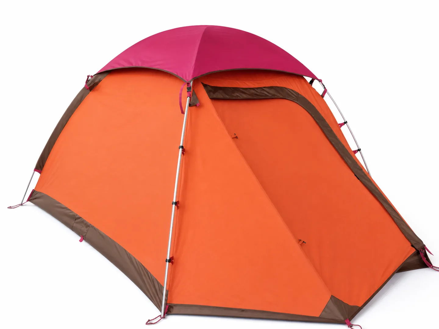Cross-Pole Camping Tent — Additional construction view