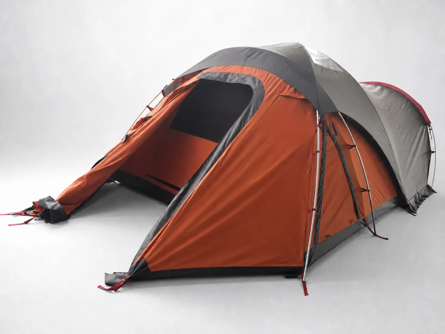 Cross-Pole Tent with Awning — alternate product reference view