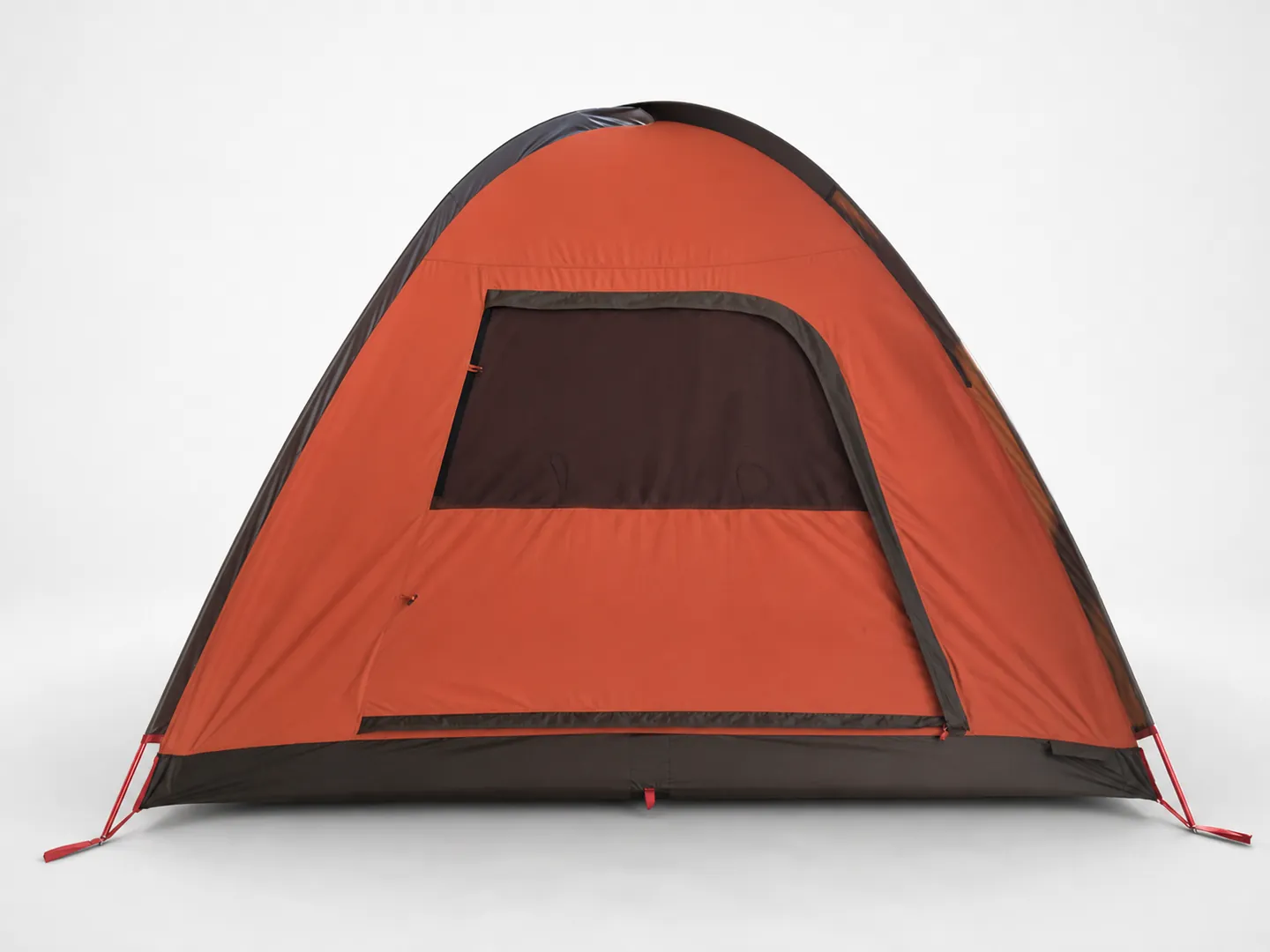 Cross-Pole Tent with Awning — Additional construction view