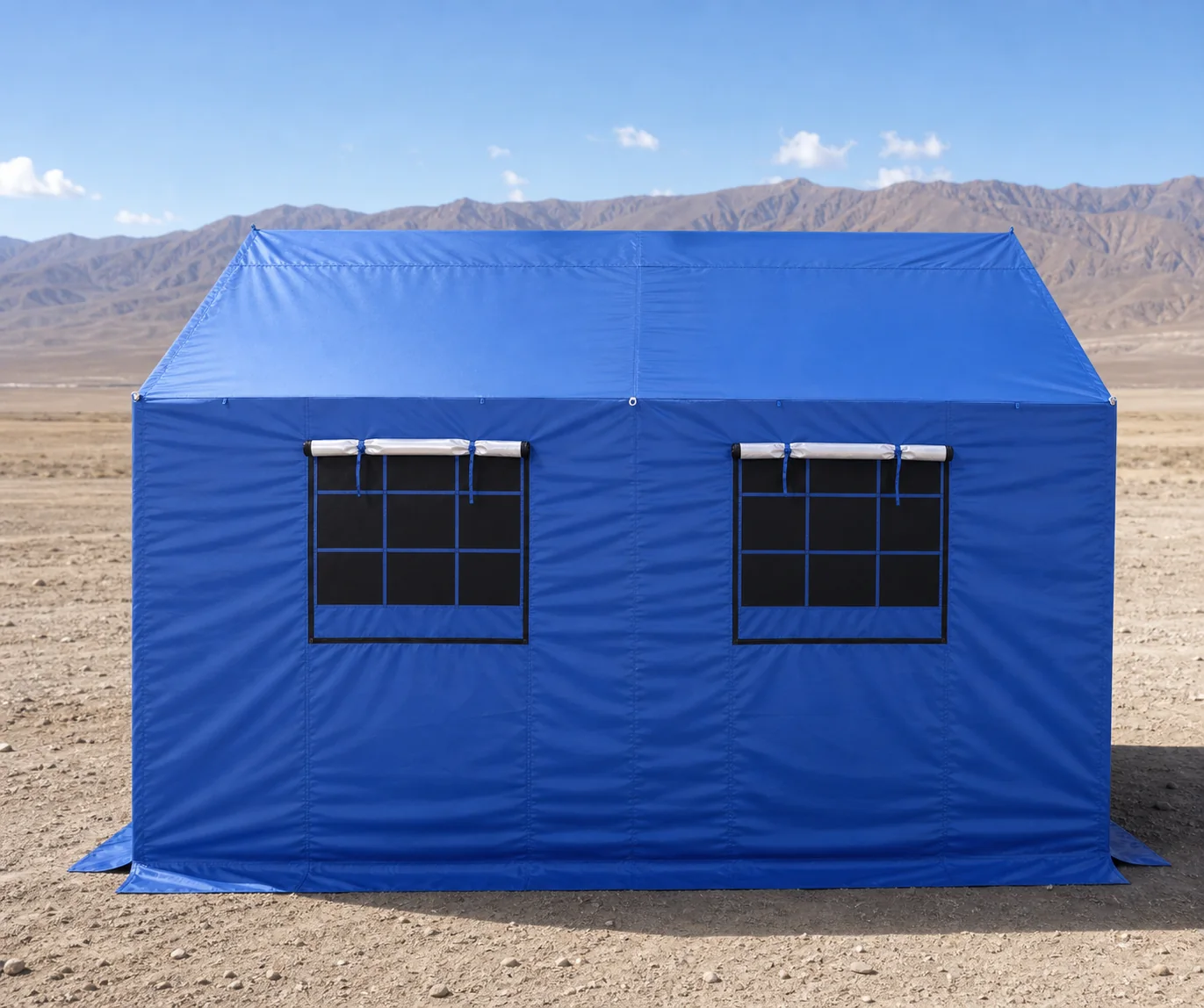 12 m² Disaster Relief Tent — application scene for environment reference