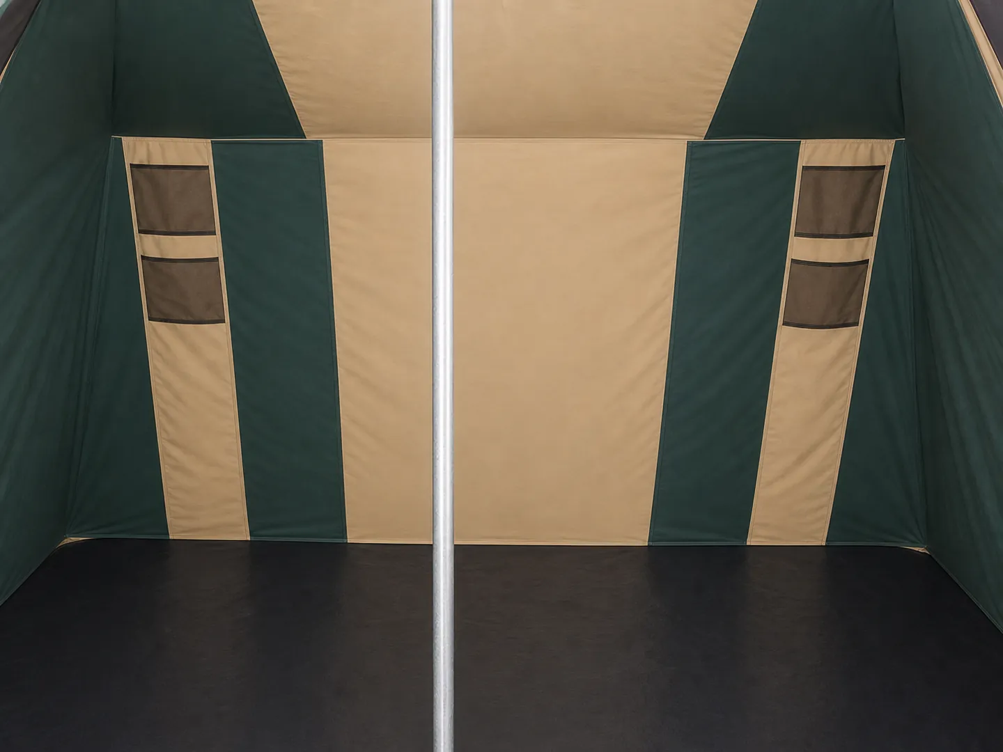Family Tent with Rear Room — Interior space and usable layout