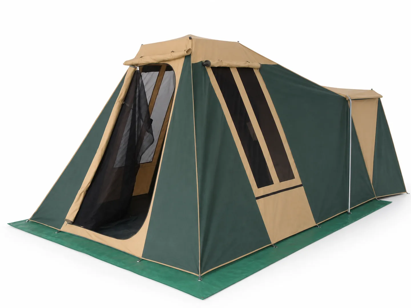 Family Tent with Rear Room — Additional construction view