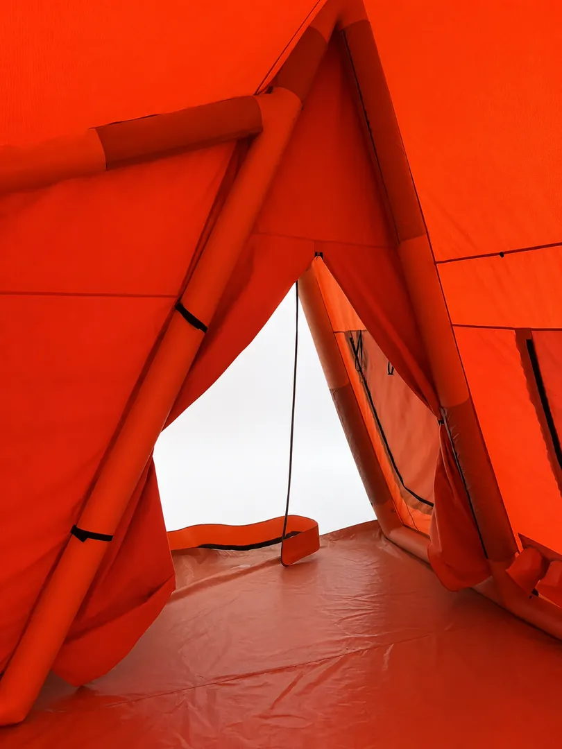 Inflatable Glamping Tent — Additional construction view