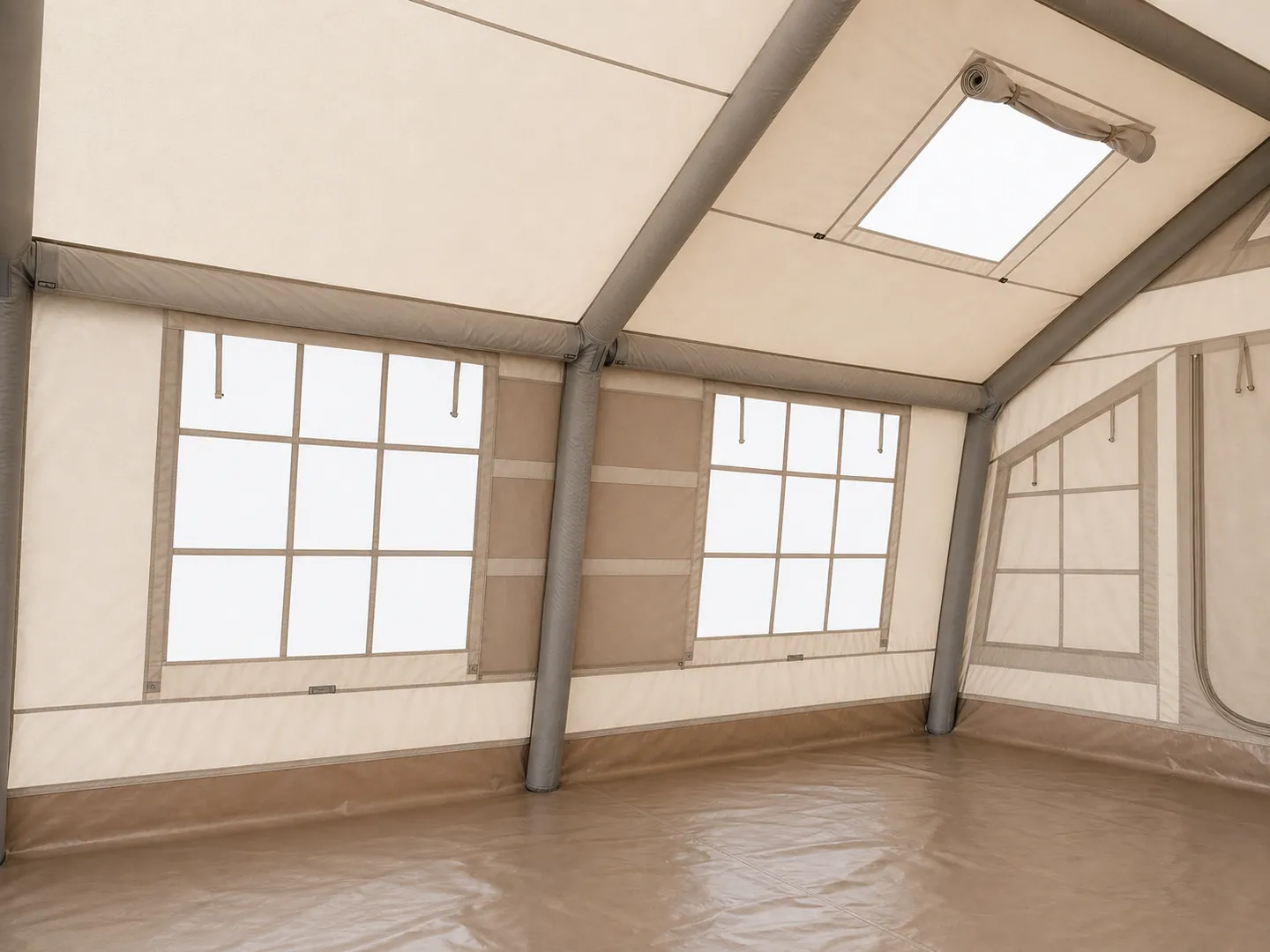 13.2 m² Inflatable Tent — Additional construction view