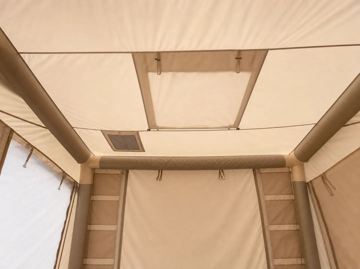 9 m² Inflatable Tent with Awning — Additional construction view
