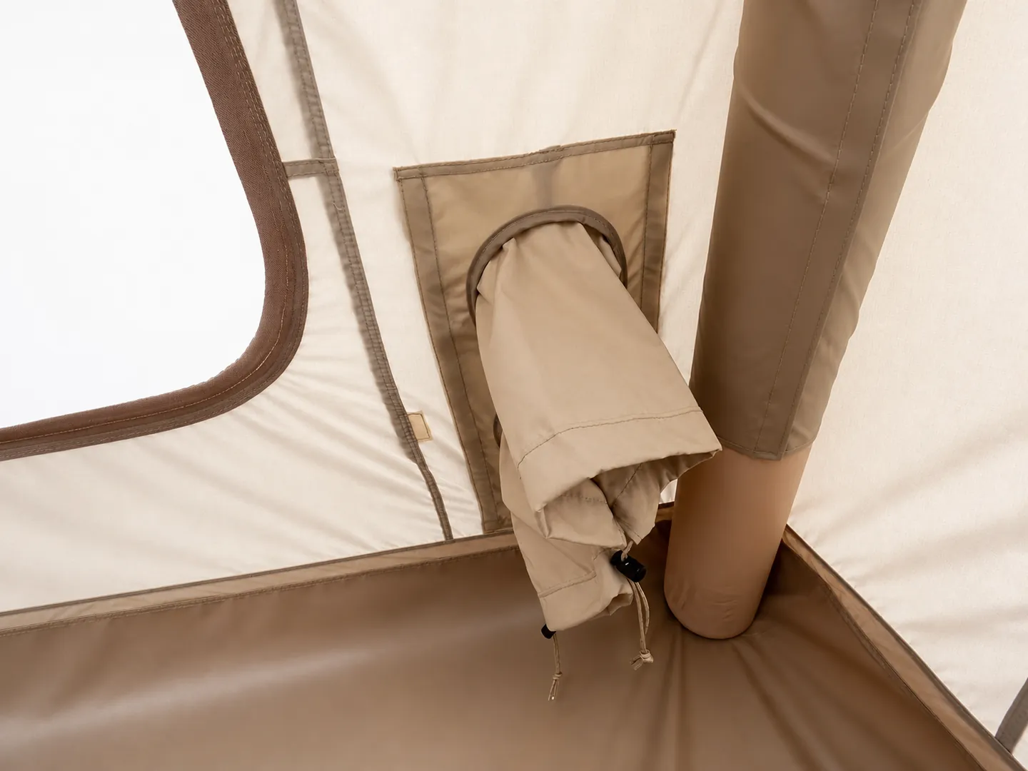 9 m² Inflatable Tent with Awning — Additional construction view