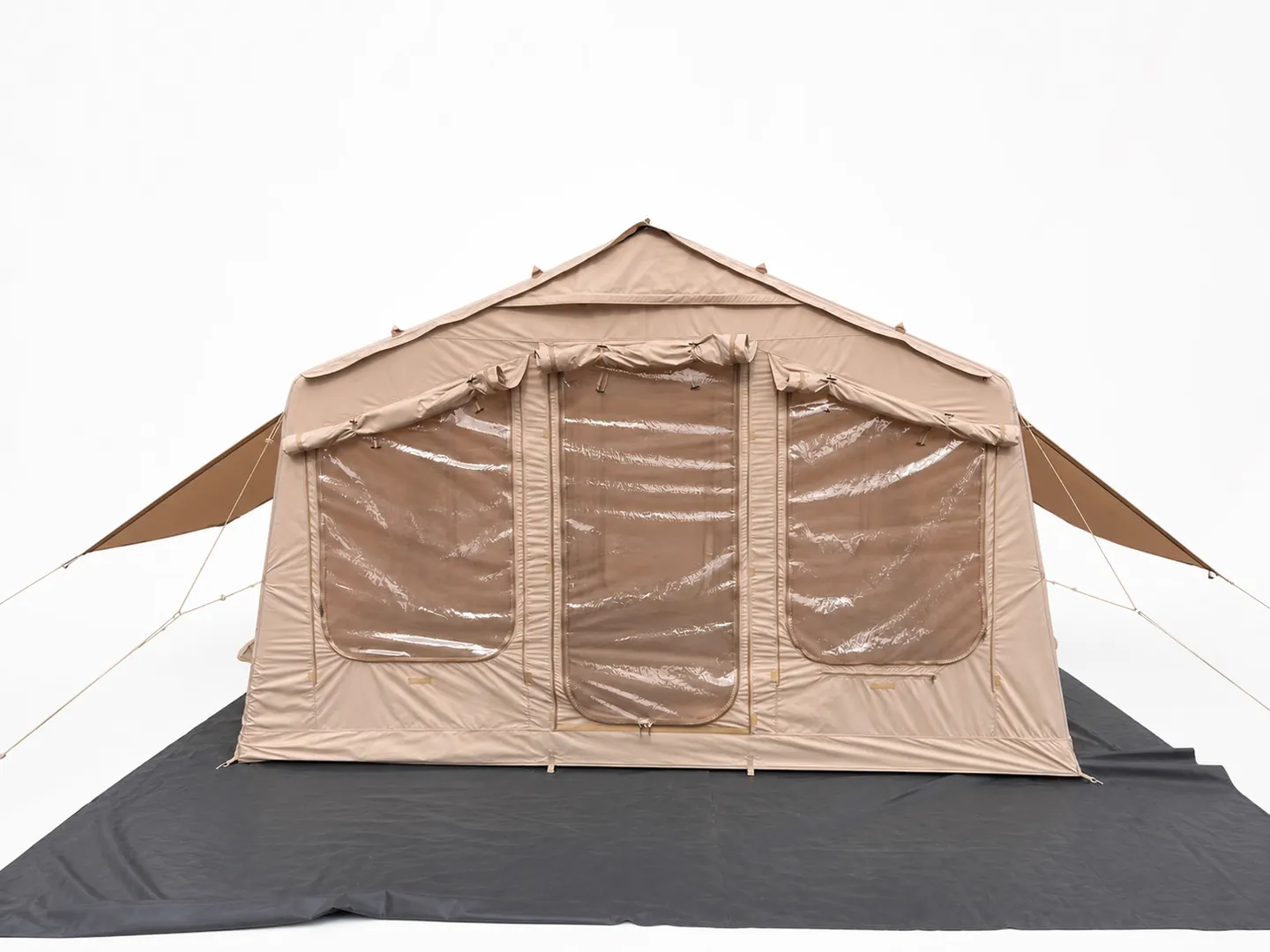 9 m² Inflatable Tent with Awning — Additional construction view