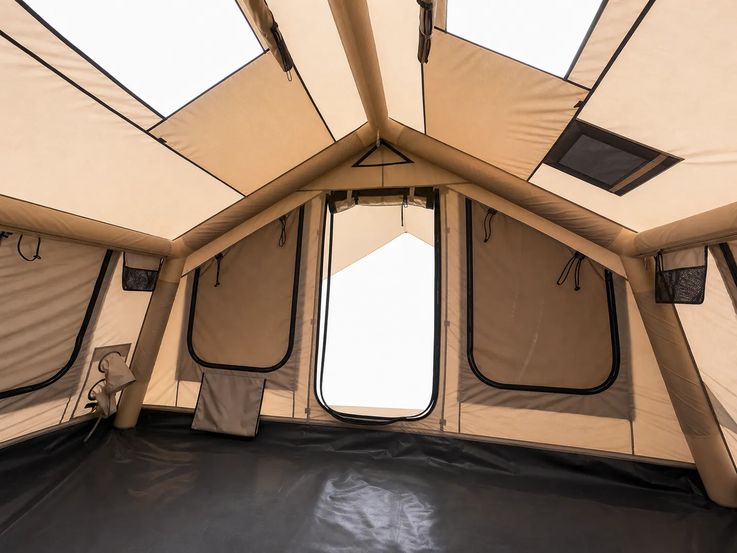 9 m² Inflatable Tent with Canopy — Additional construction view
