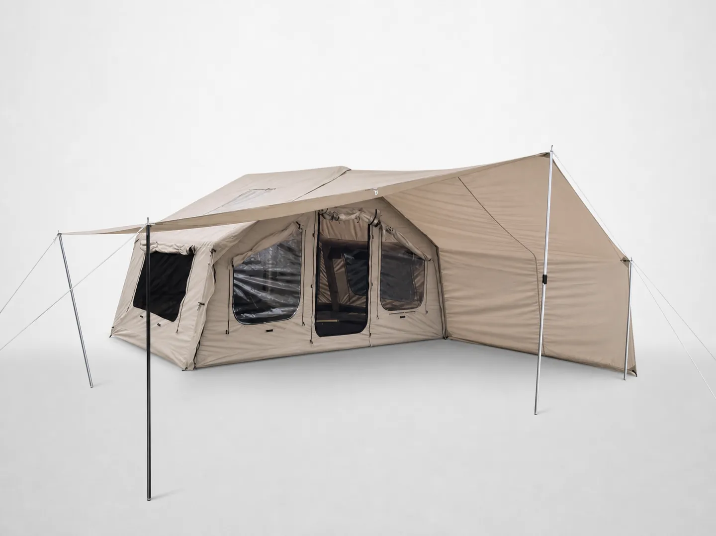 9 m² Inflatable Tent with Canopy — Additional construction view