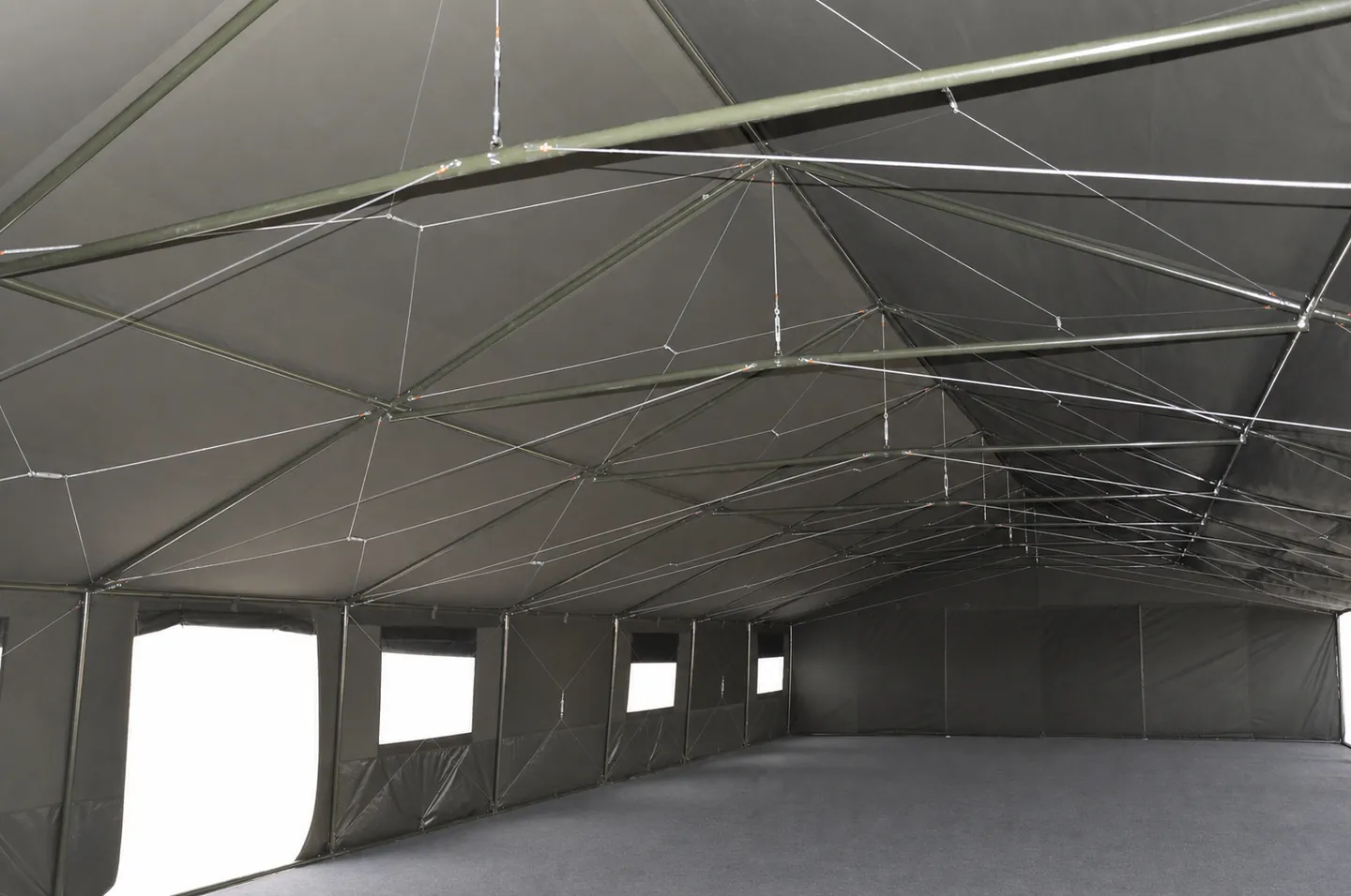 200 m² Large Military Shelter — Additional construction view