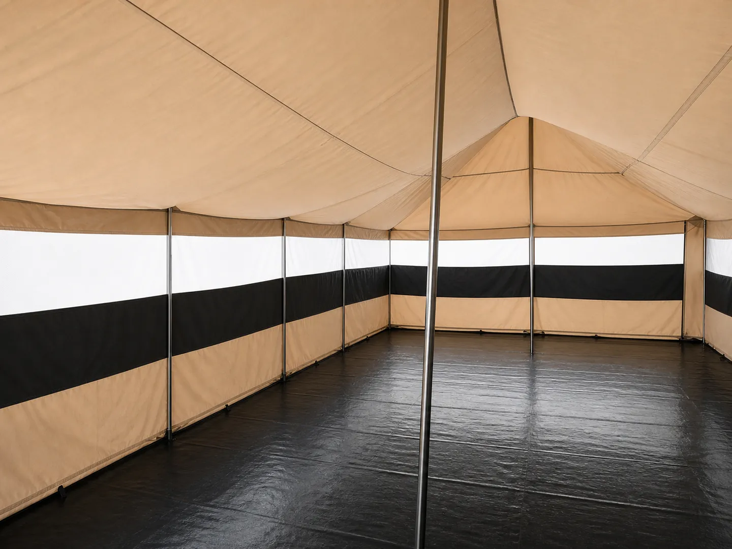 5 × 10 m Military Tent — Additional construction view