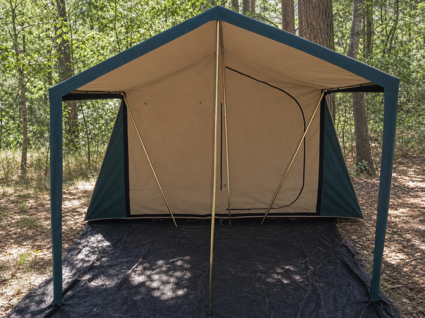 Model 1215 Family Camping Tent — application scene for environment reference