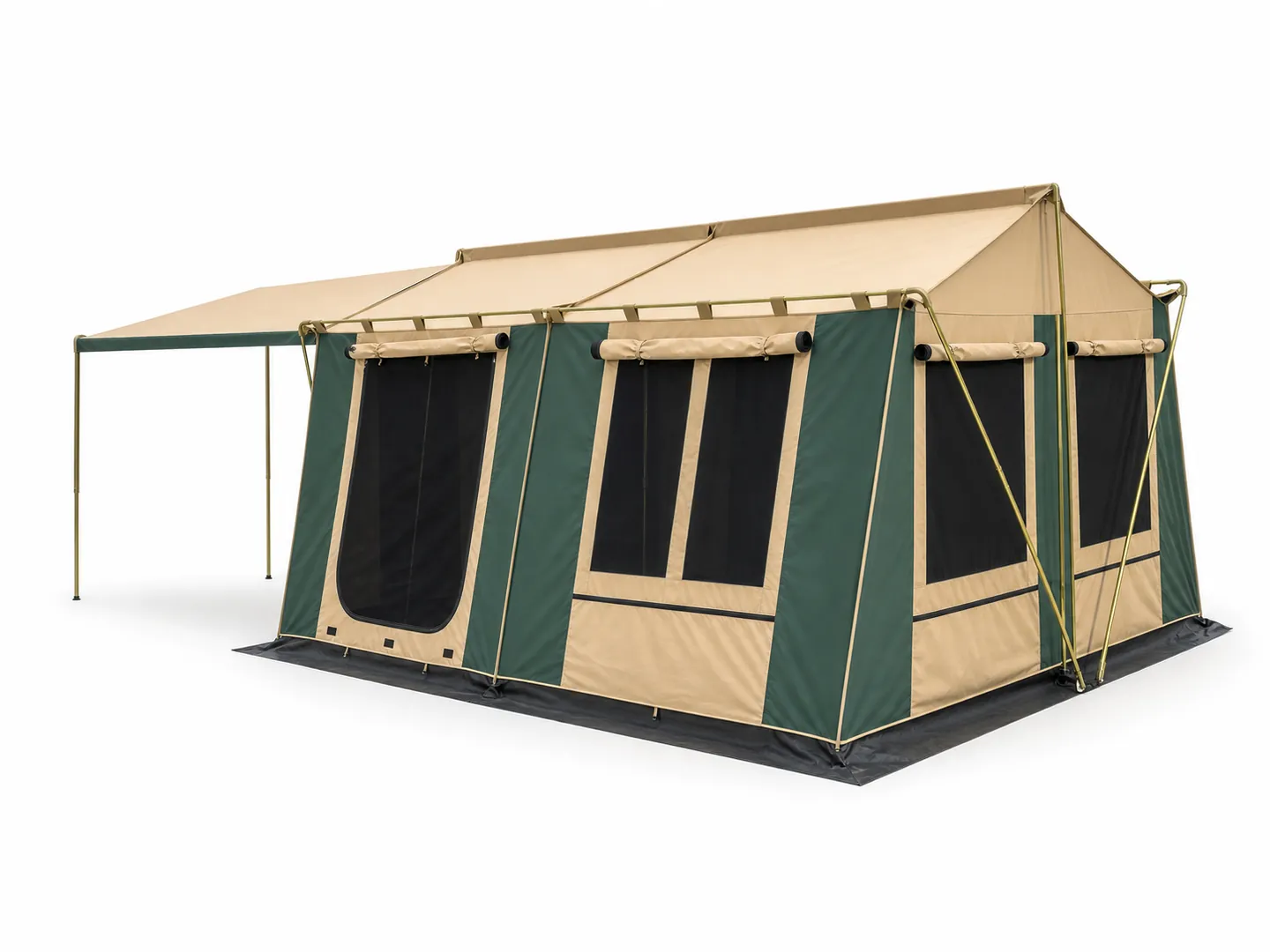 Model 1215 Family Camping Tent — Additional construction view
