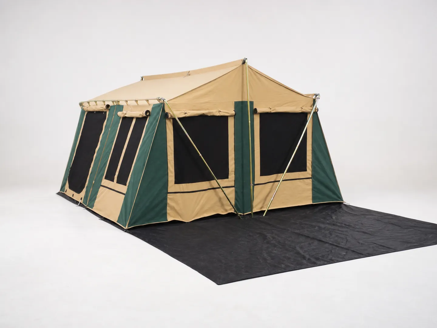 Model 1215 Family Camping Tent — Additional construction view