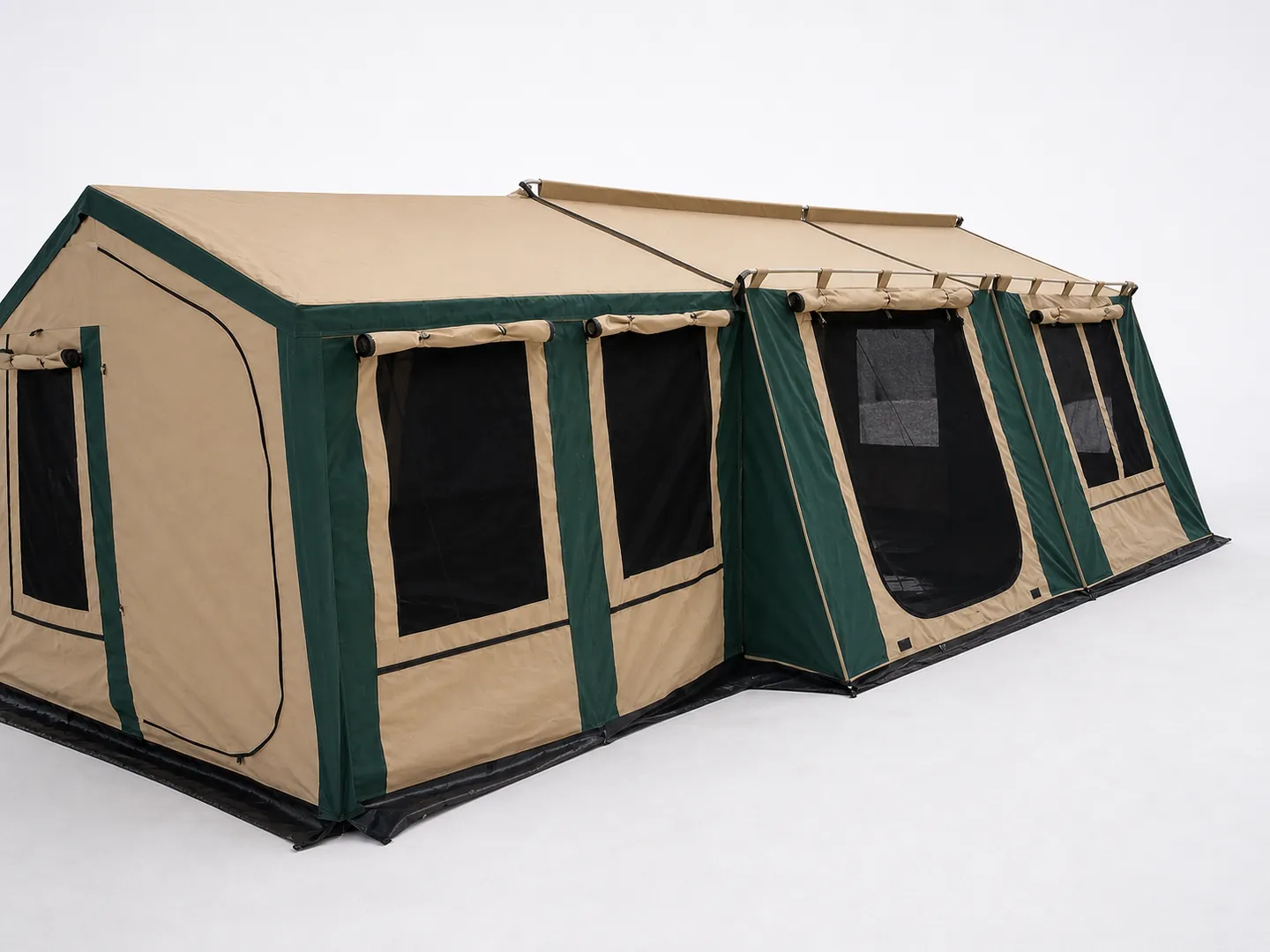 Model 1215 Family Camping Tent — Additional construction view