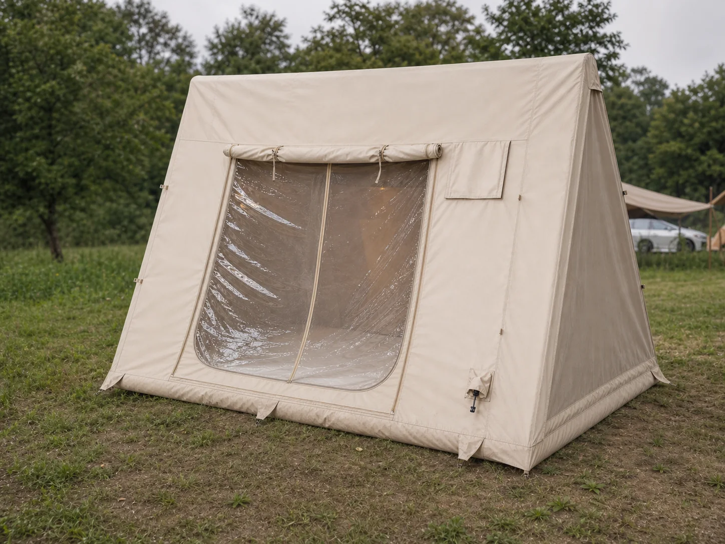 Ridge-Style Inflatable Tent — application scene for environment reference