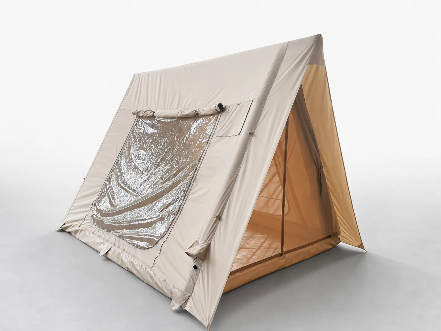 Ridge-Style Inflatable Tent — Additional construction view