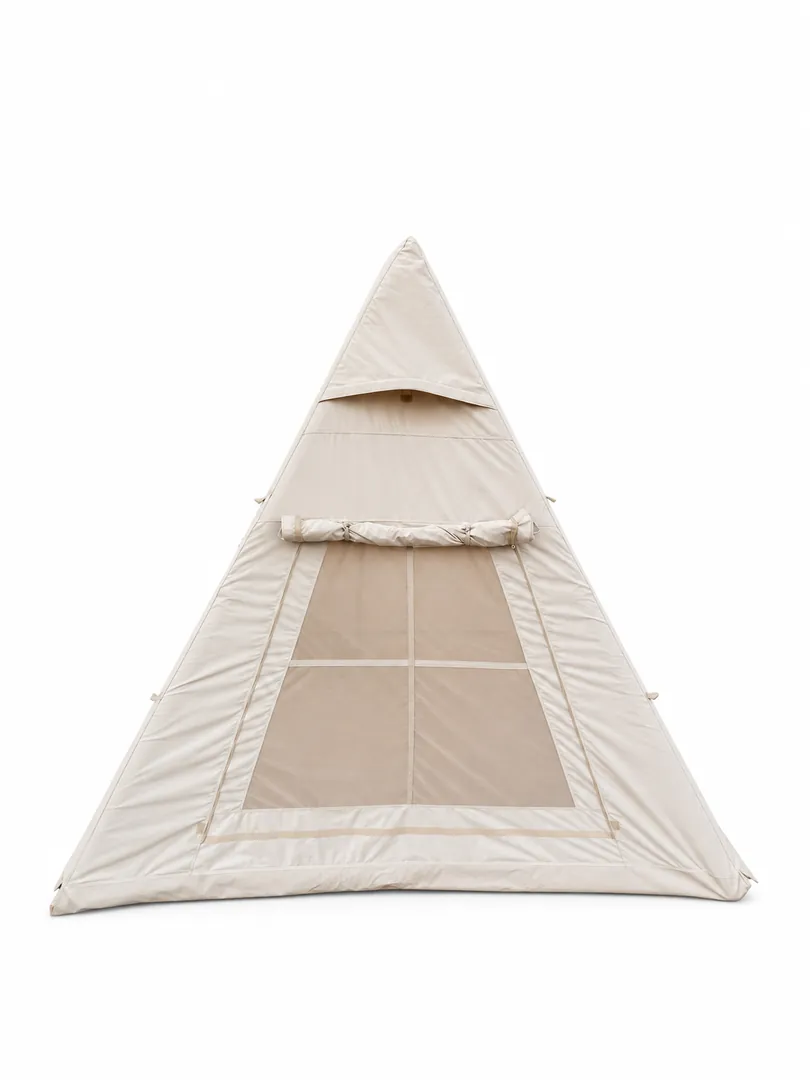 Ridge-Style Inflatable Tent — Additional construction view