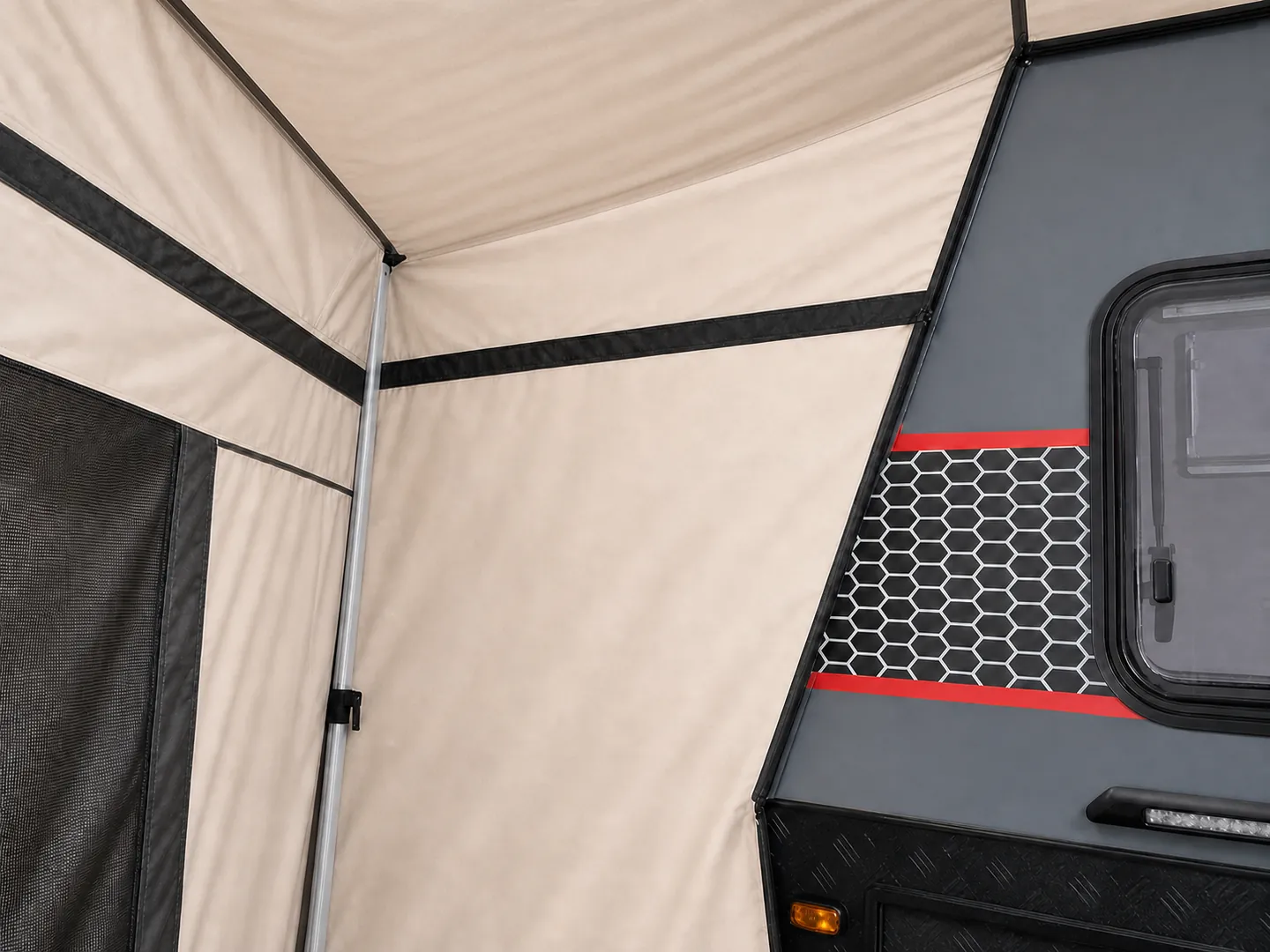 RV Camping Tent — Additional construction view