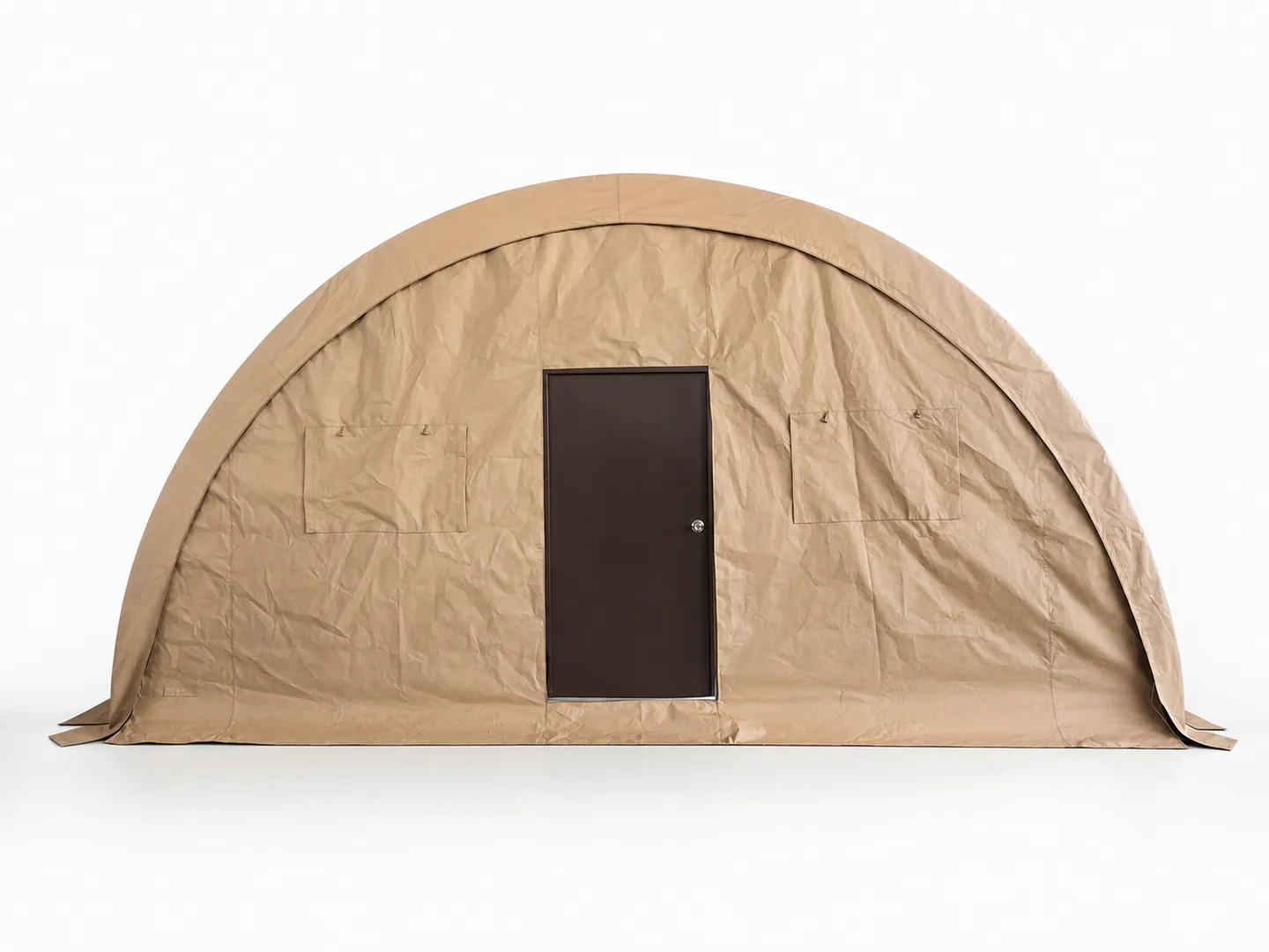 6 × 4 m Semi-Dome Shelter — Additional construction view