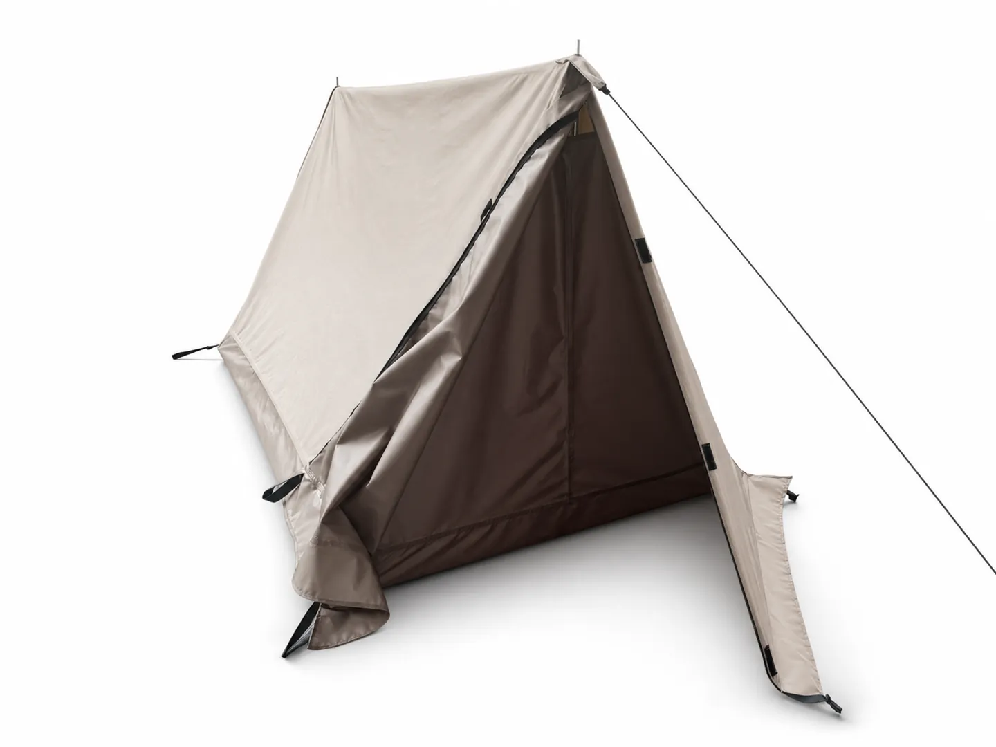 Single-Person Field Tent — Structure, frame and usable space