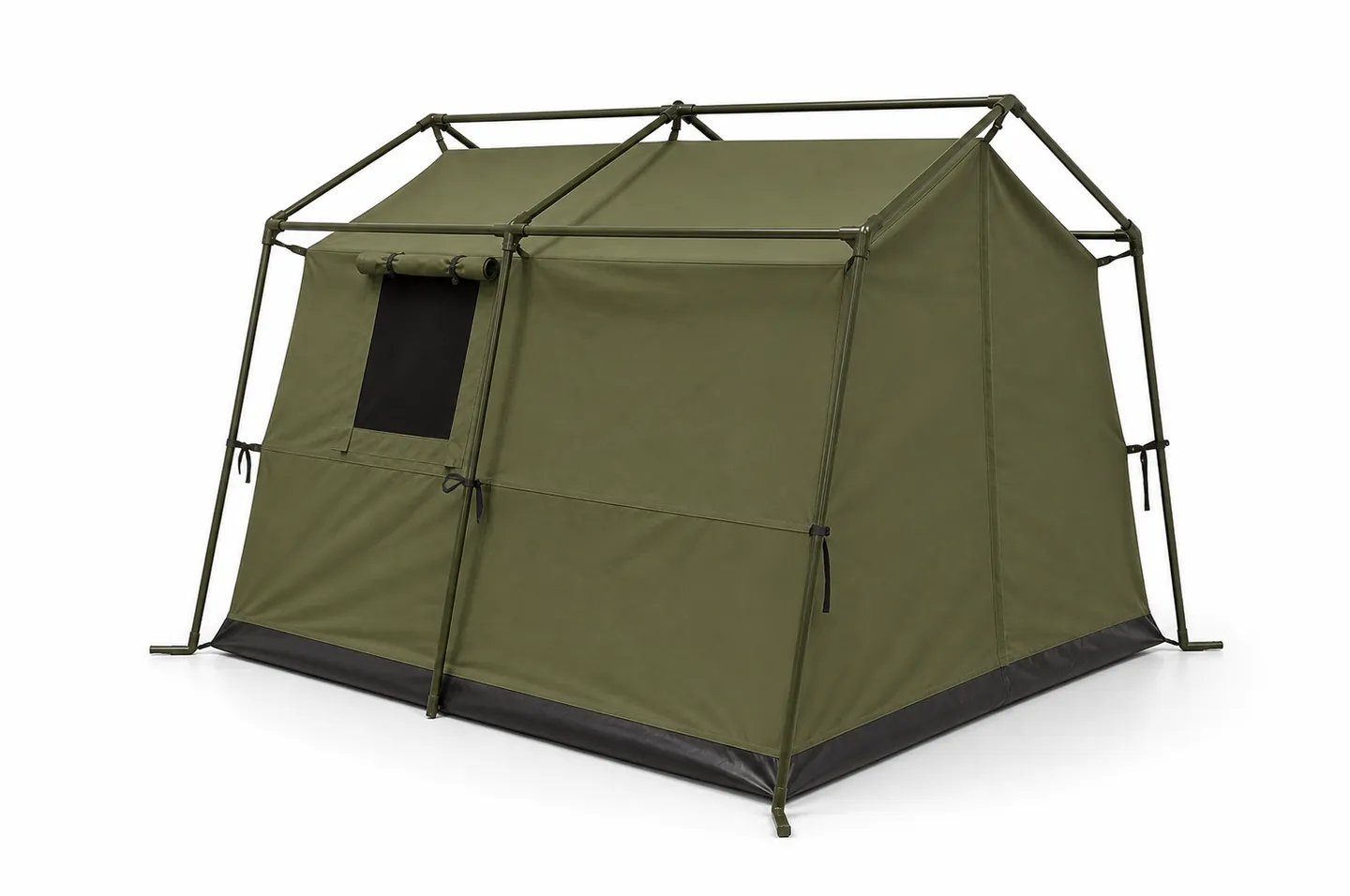 Small Military Tent — Additional construction view