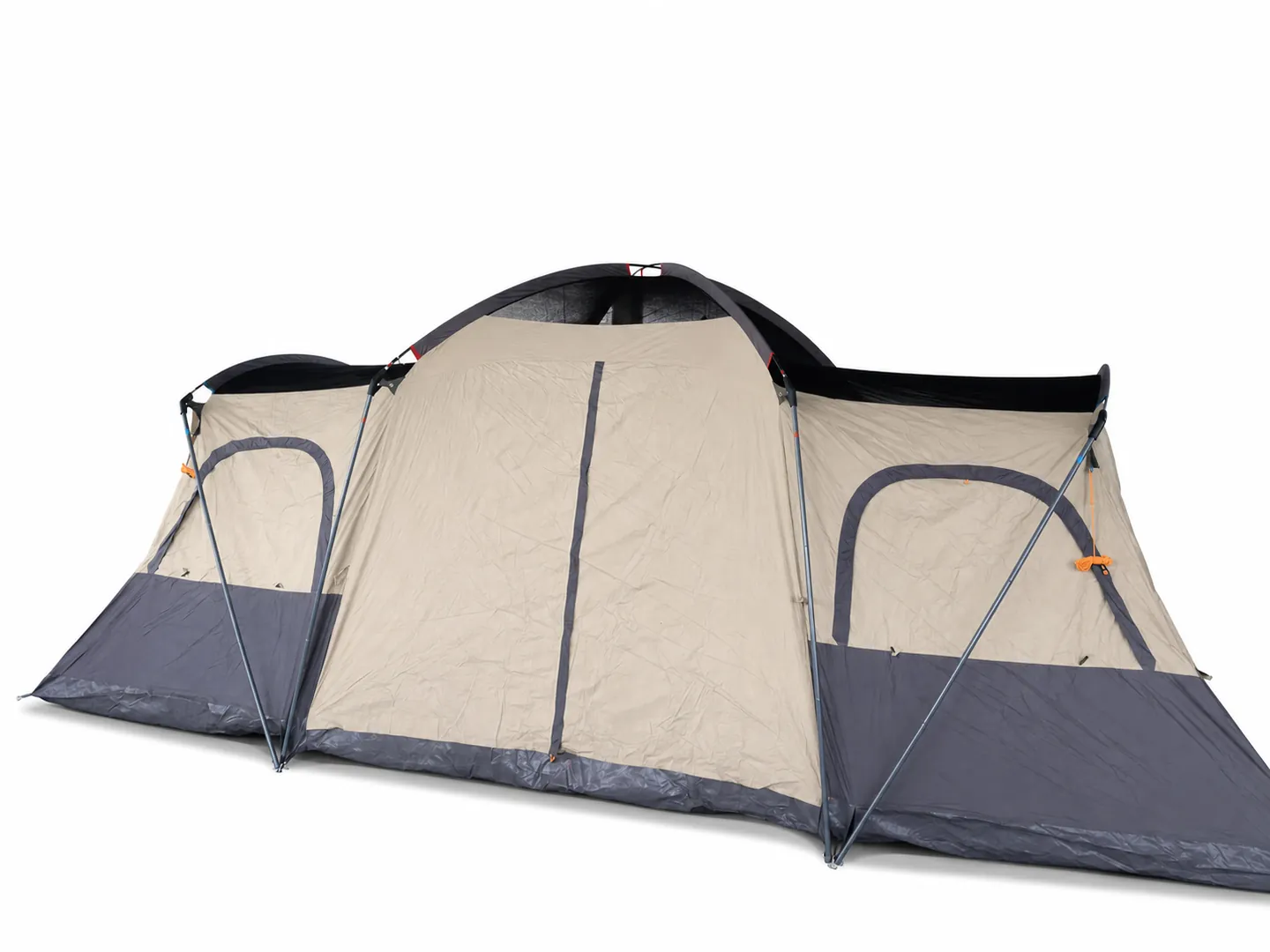Two-Bedroom and One-Living-Room Family Tent — Additional construction view