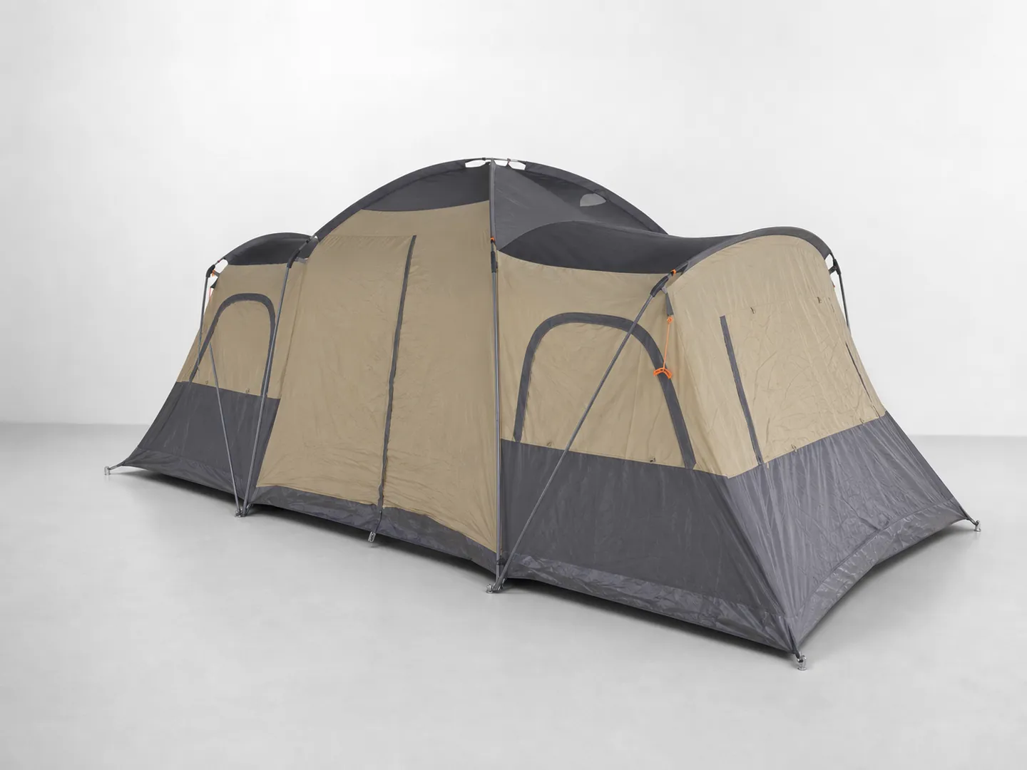 Two-Bedroom and One-Living-Room Family Tent — Additional construction view