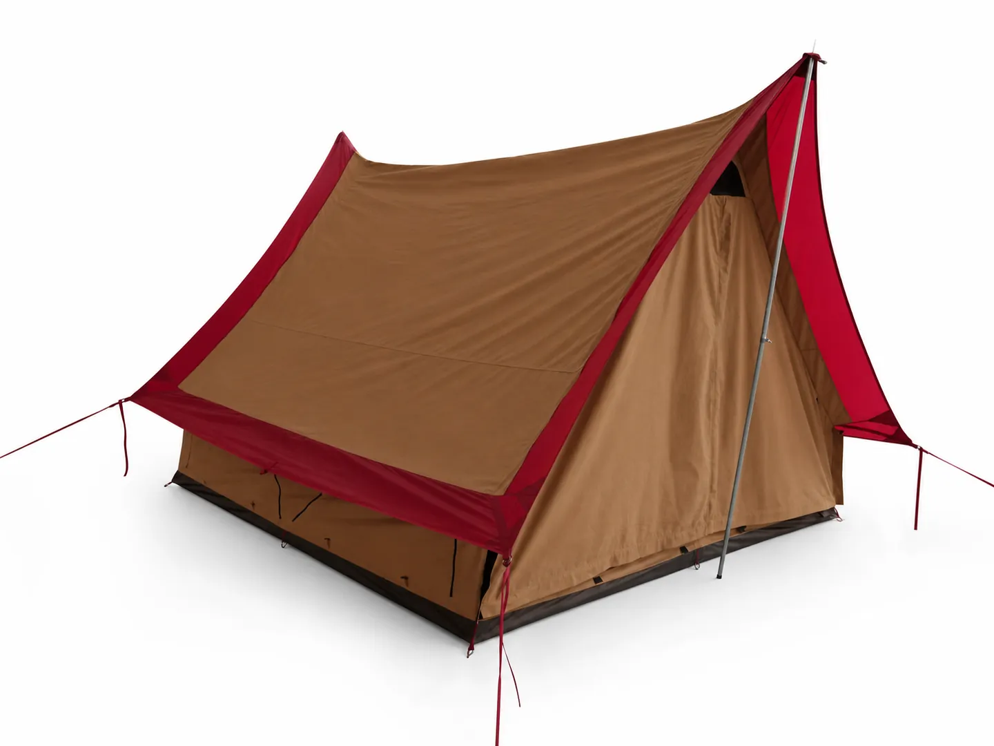 Two-Pole Camping Tent — Additional construction view