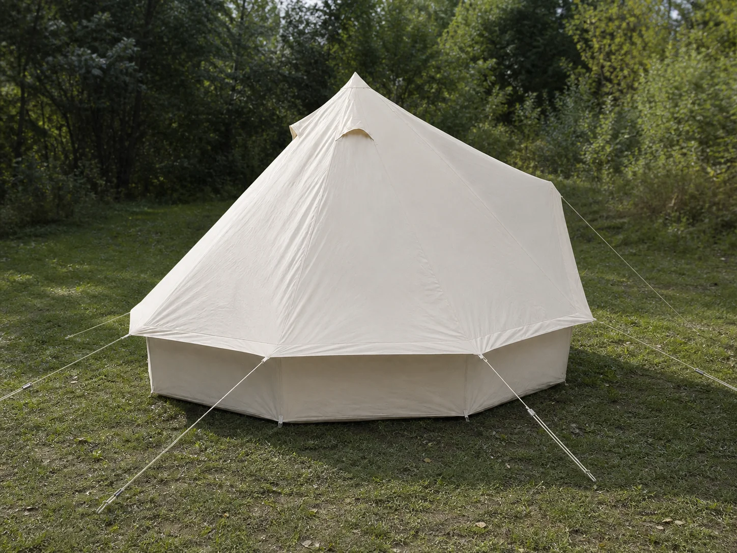 Yurt-Style Camping Tent — application scene for environment reference