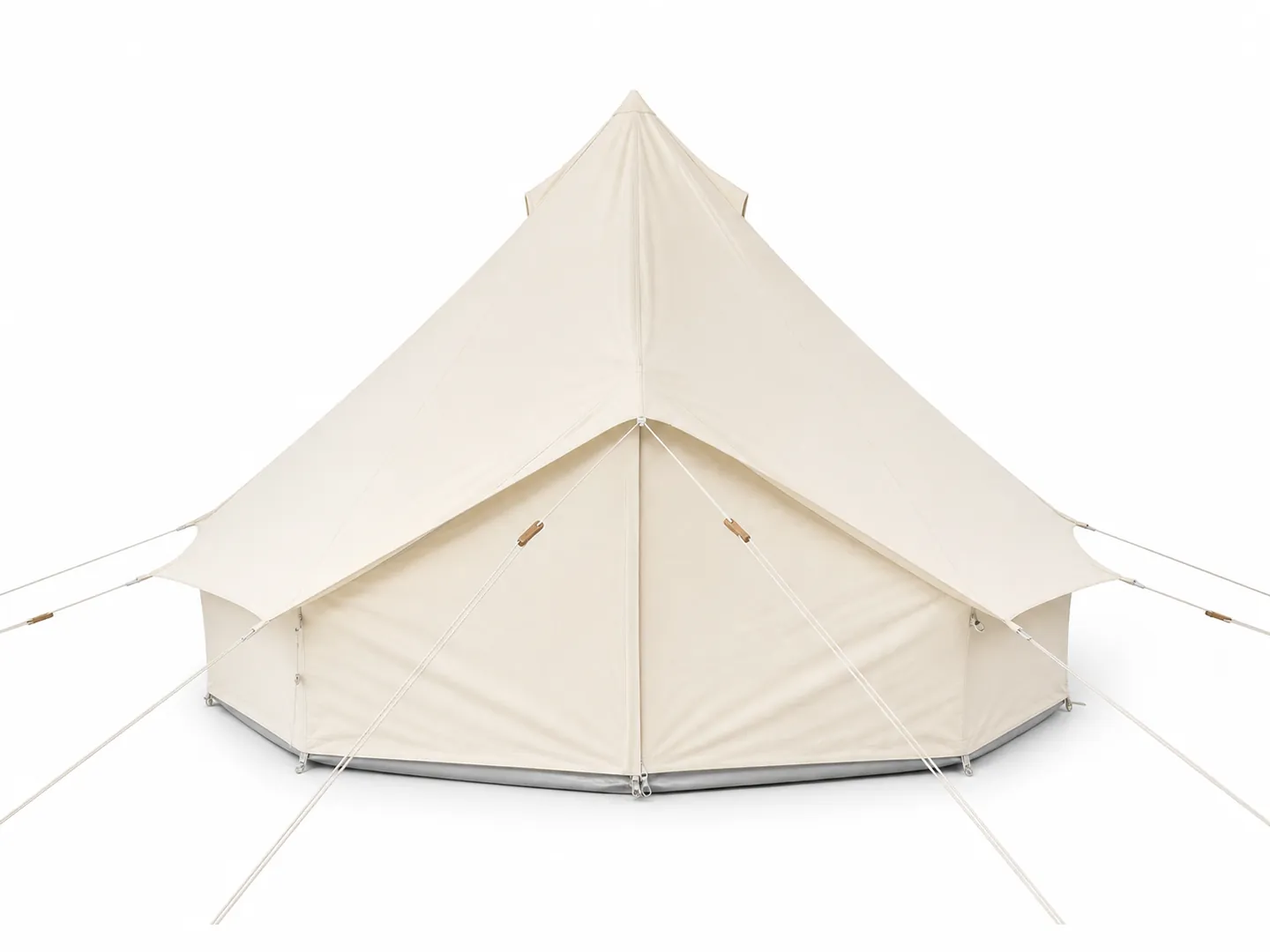 Yurt-Style Camping Tent — Additional construction view