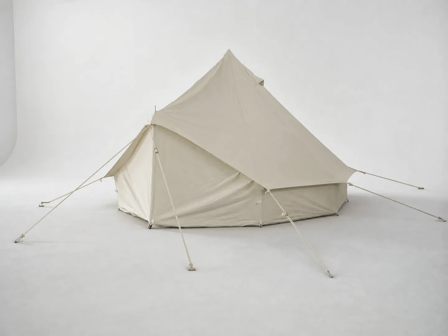 Yurt-Style Camping Tent — Additional construction view