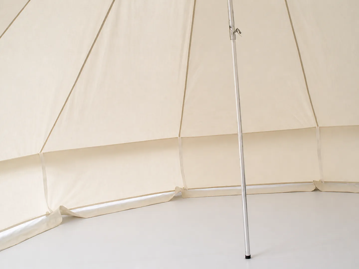 Yurt-Style Camping Tent — Additional construction view