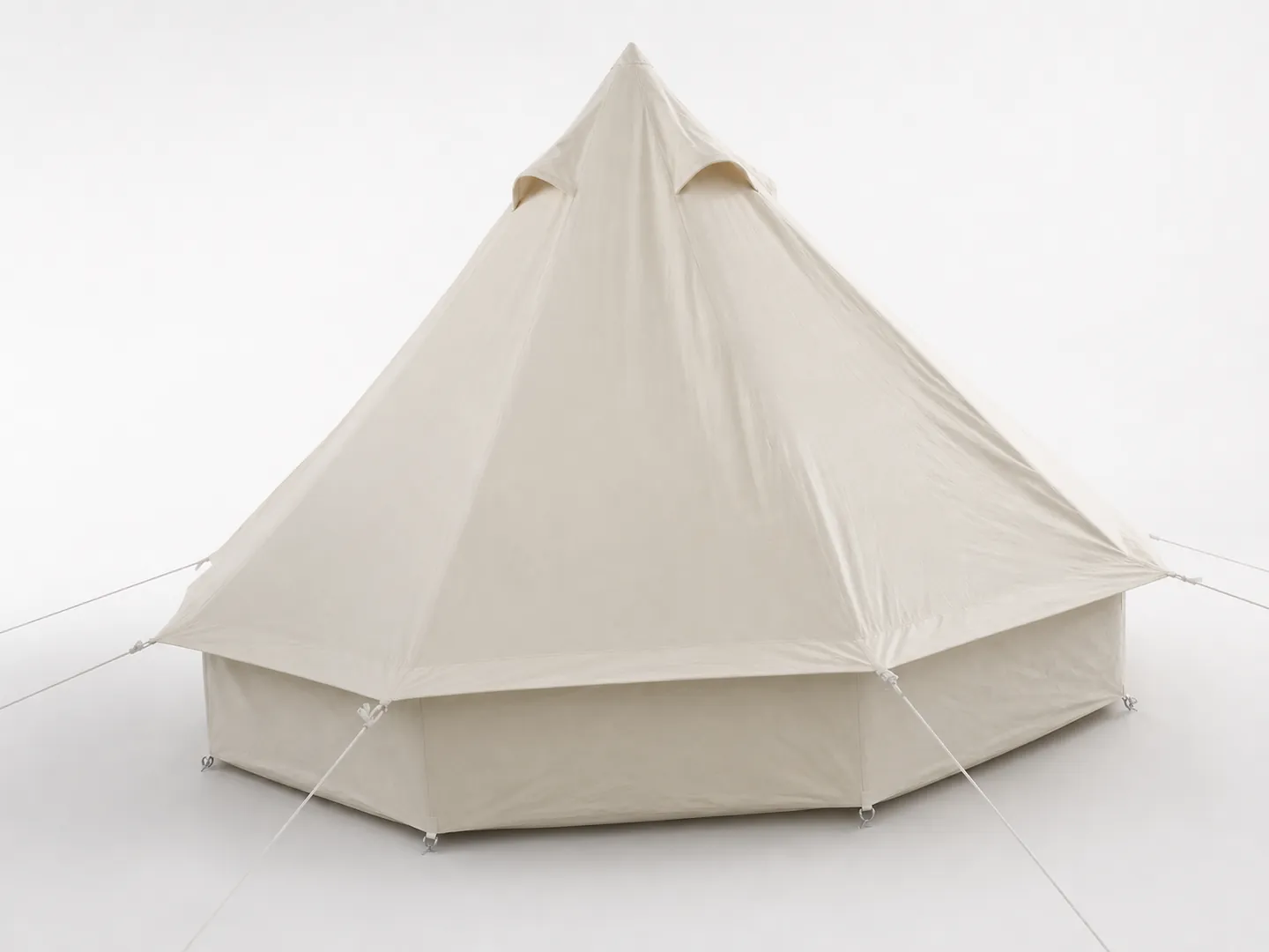 Yurt-Style Camping Tent — Additional construction view