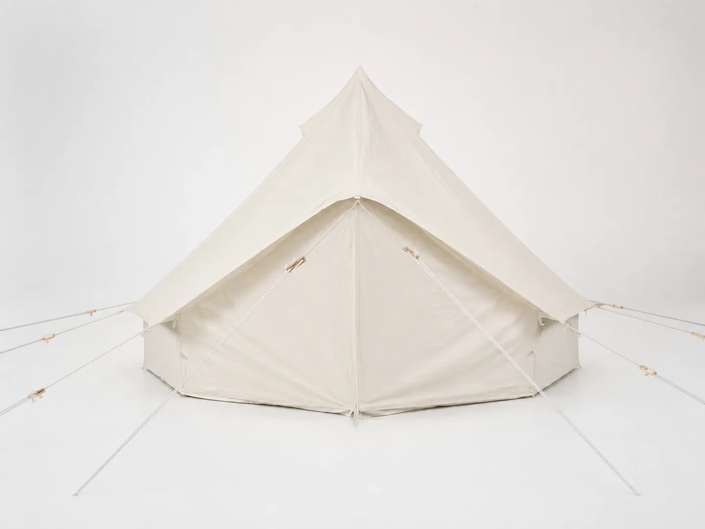 Yurt-Style Camping Tent — Additional construction view