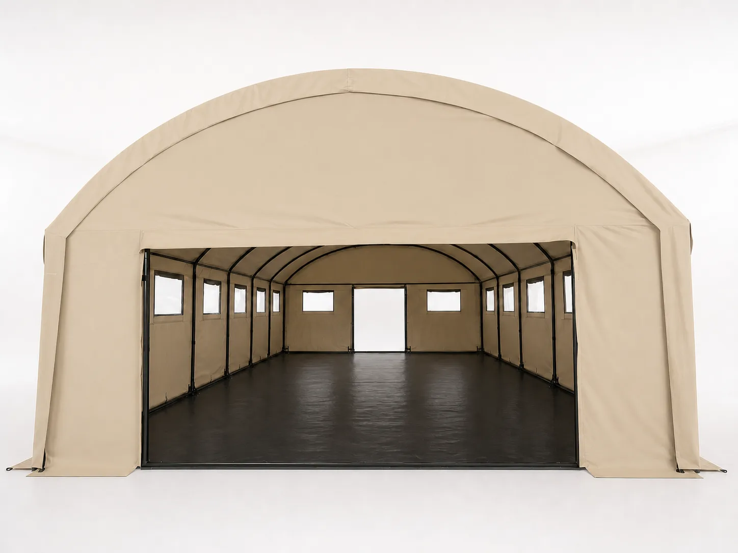 Arc-Roof Straight-Wall Tent — view 2