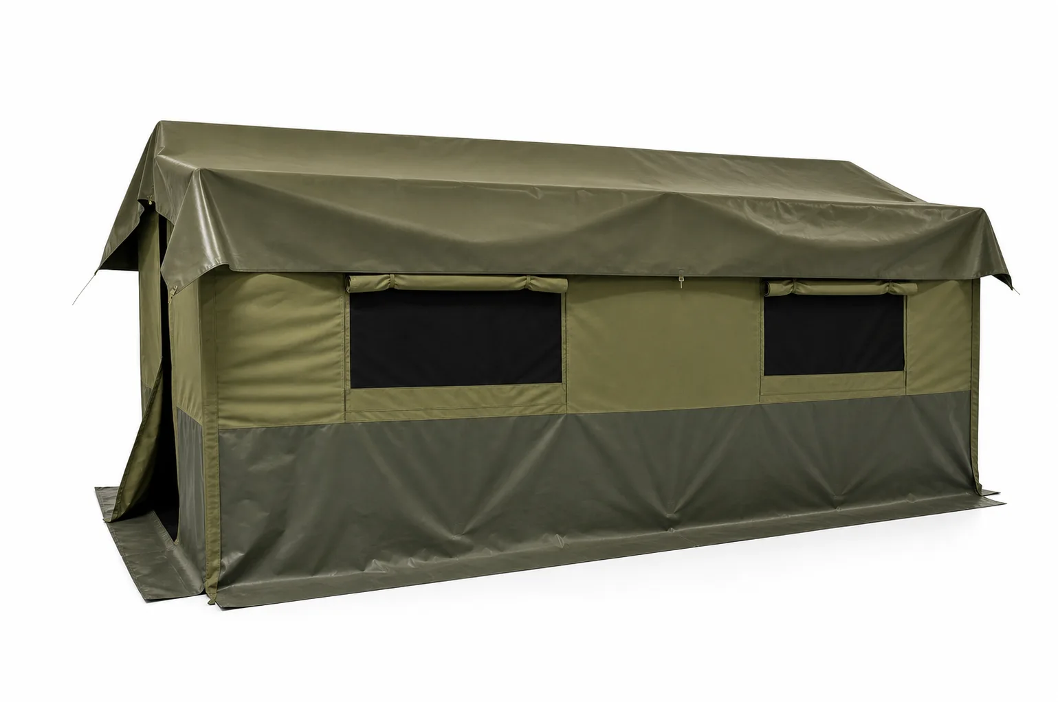 Straight-Wall Double-Roof Military Tent